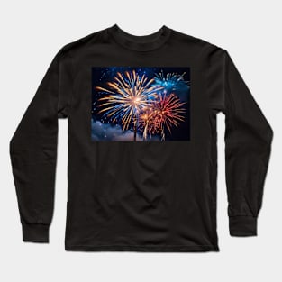 fireworks Long Sleeve T-Shirt